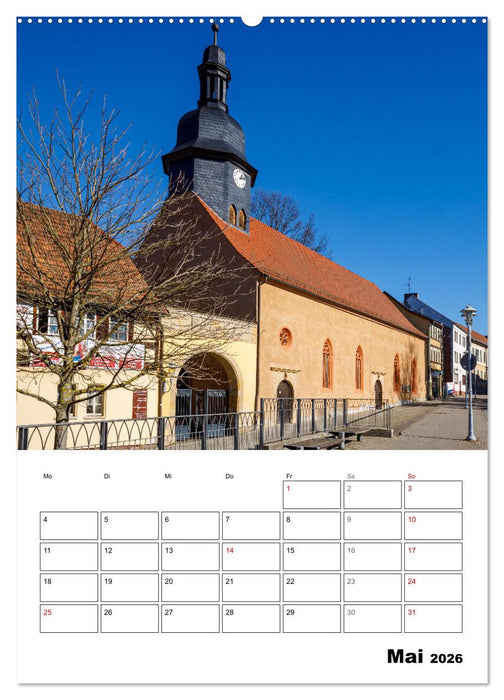 Historisches Eisenach (CALVENDO Premium Wandkalender 2026)
