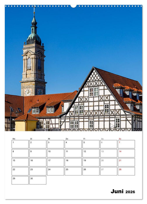 Historisches Eisenach (CALVENDO Premium Wandkalender 2026)