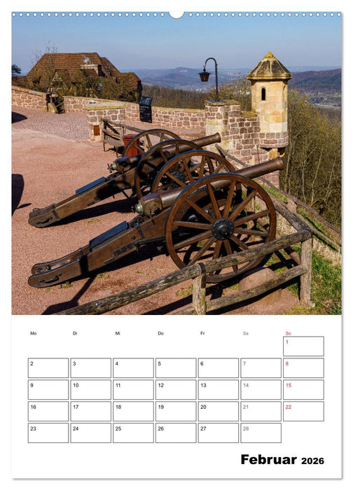 Die Thüringer Wartburg (CALVENDO Premium Wandkalender 2026)