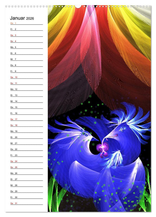 Textile Gewebekunst (CALVENDO Wandkalender 2026)