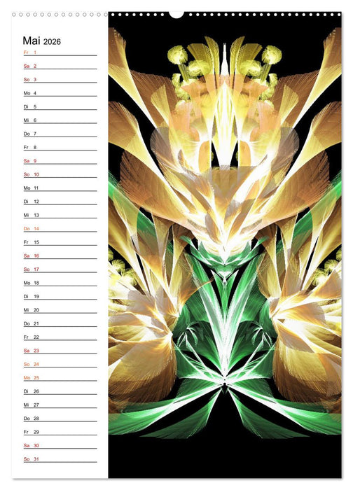 Textile Gewebekunst (CALVENDO Wandkalender 2026)