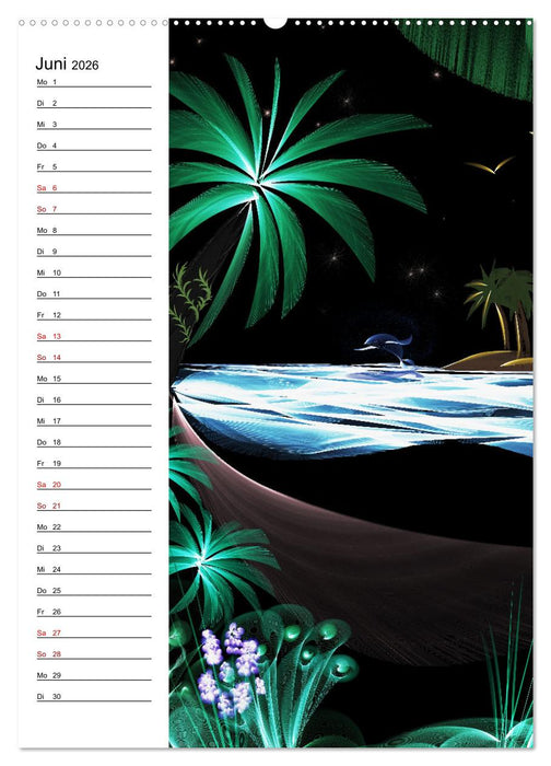 Textile Gewebekunst (CALVENDO Wandkalender 2026)