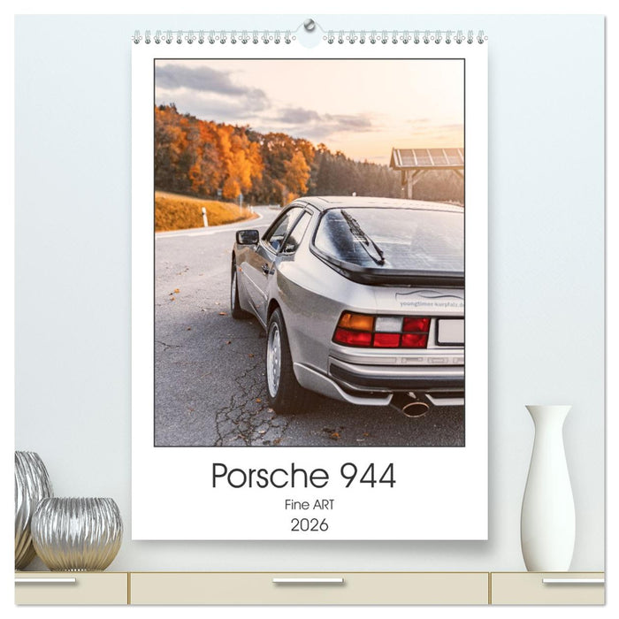 Porsche 944 - Fine Art (CALVENDO Premium Wandkalender 2026)