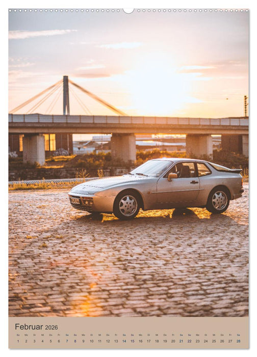 Porsche 944 - Fine Art (CALVENDO Premium Wandkalender 2026)