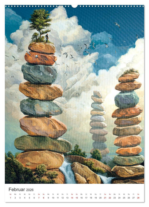 TraumLandschaften (CALVENDO Premium Wandkalender 2026)