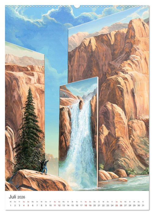 TraumLandschaften (CALVENDO Premium Wandkalender 2026)