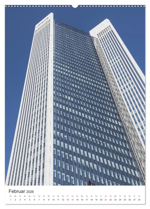 Frankfurt Turmvisionen (CALVENDO Premium Wandkalender 2026)