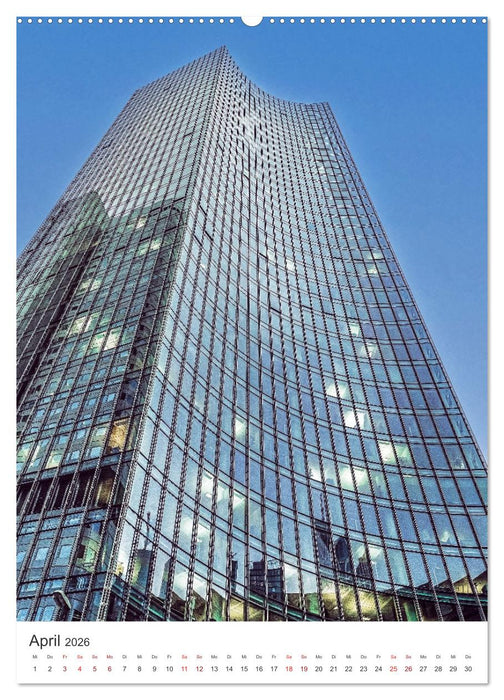 Frankfurt Turmvisionen (CALVENDO Premium Wandkalender 2026)