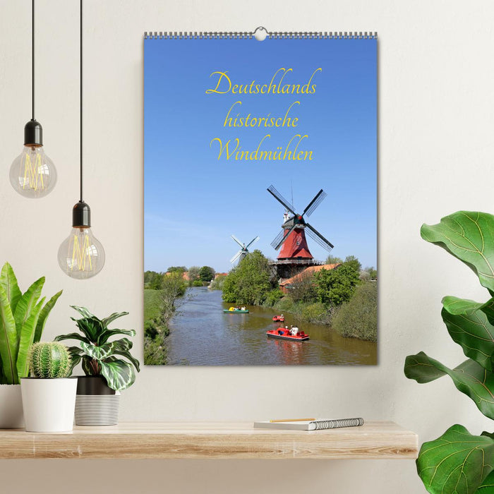 Deutschlands historische Windmühlen (CALVENDO Wandkalender 2026)