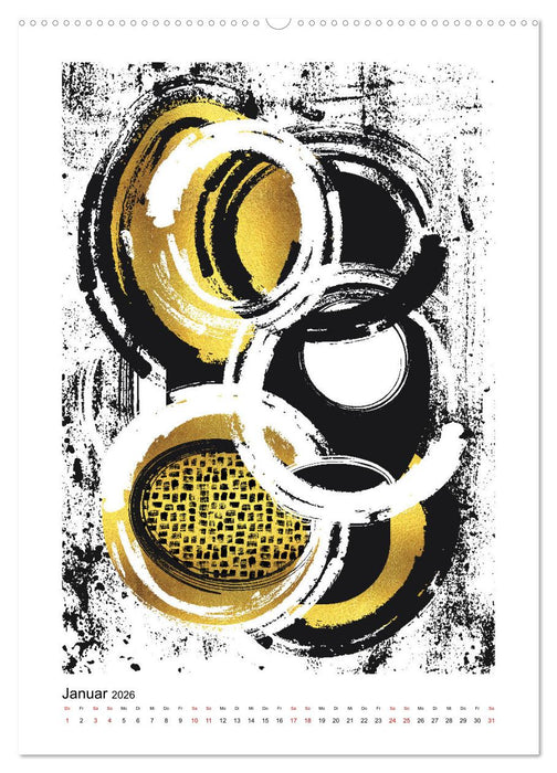 GRAFISCHE KUNST (CALVENDO Premium Wandkalender 2026)