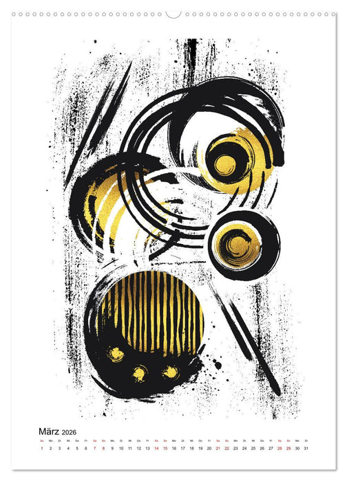 GRAFISCHE KUNST (CALVENDO Premium Wandkalender 2026)