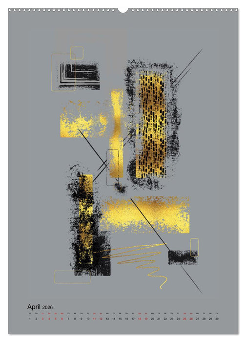 GRAFISCHE KUNST (CALVENDO Premium Wandkalender 2026)