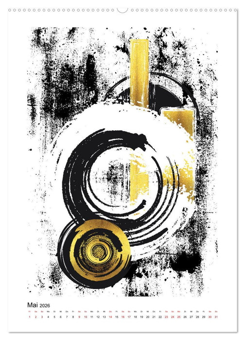 GRAFISCHE KUNST (CALVENDO Premium Wandkalender 2026)