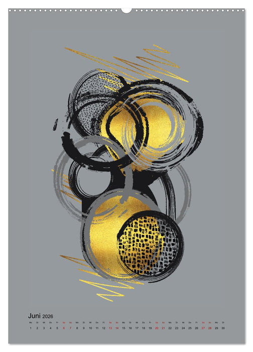 GRAFISCHE KUNST (CALVENDO Premium Wandkalender 2026)