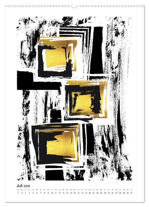 GRAFISCHE KUNST (CALVENDO Premium Wandkalender 2026)