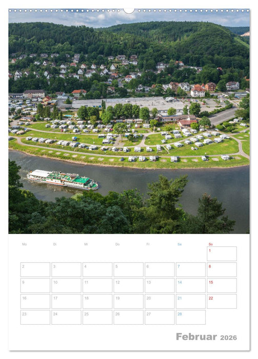 CAMPING-GLÜCK - Dein Urlaubsplaner (CALVENDO Wandkalender 2026)