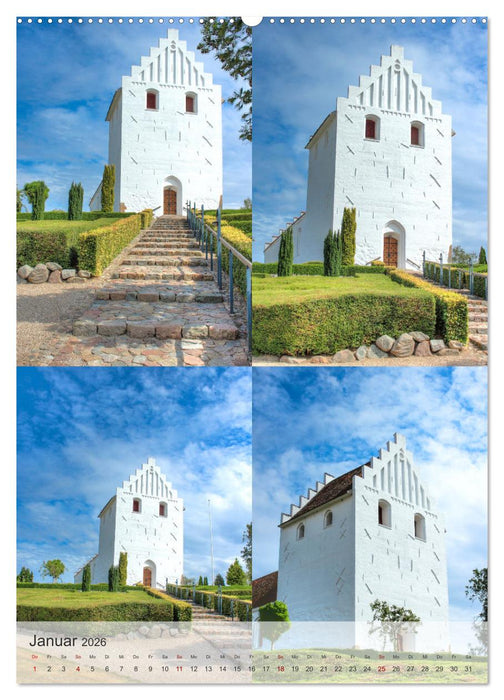 Dänemark - Historisches Fünen (CALVENDO Premium Wandkalender 2026)