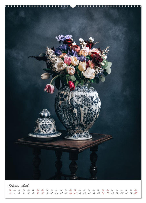 Blumen Bouquet (CALVENDO Premium Wandkalender 2026)
