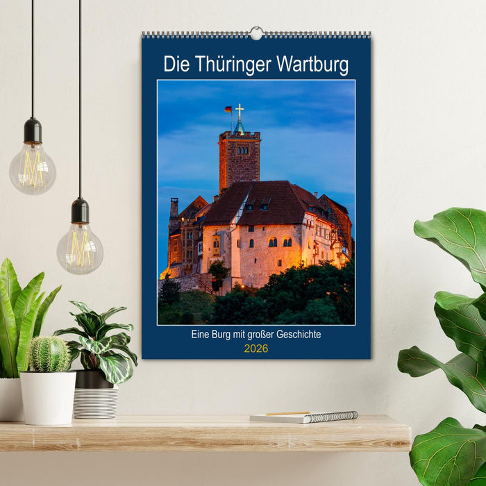 Die Thüringer Wartburg (CALVENDO Wandkalender 2026)