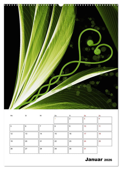 Zauberhaftes Textildesign (CALVENDO Wandkalender 2026)