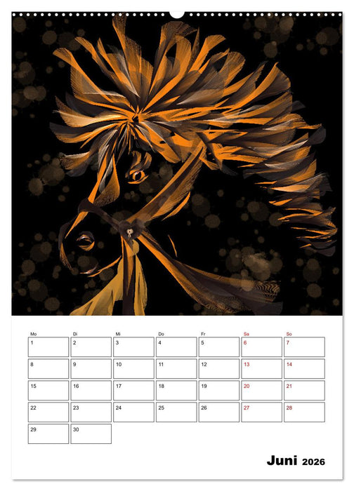 Zauberhaftes Textildesign (CALVENDO Wandkalender 2026)