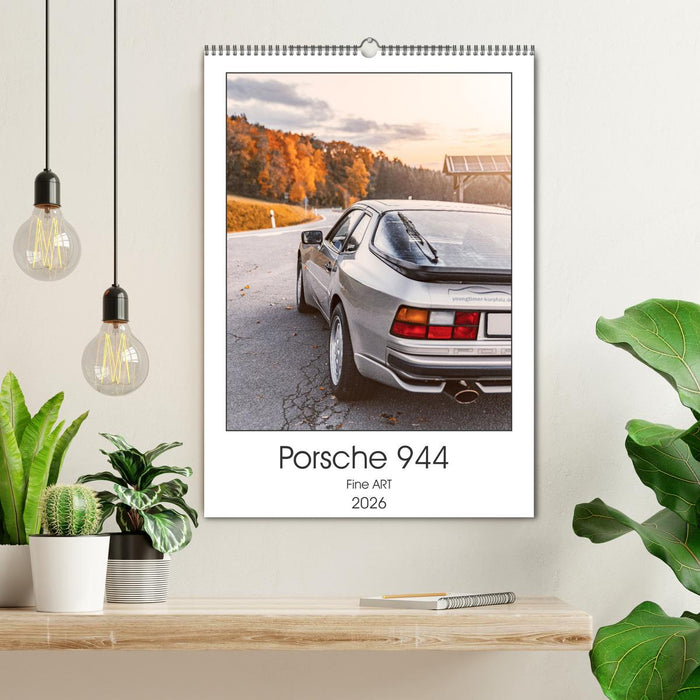 Porsche 944 - Fine Art (CALVENDO Wandkalender 2026)