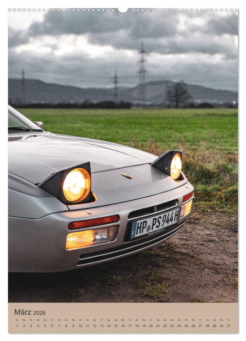 Porsche 944 - Fine Art (CALVENDO Wandkalender 2026)