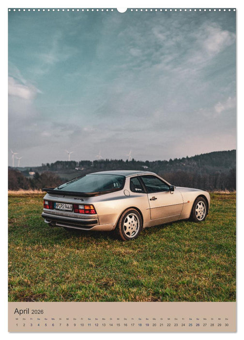 Porsche 944 - Fine Art (CALVENDO Wandkalender 2026)