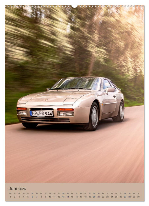 Porsche 944 - Fine Art (CALVENDO Wandkalender 2026)