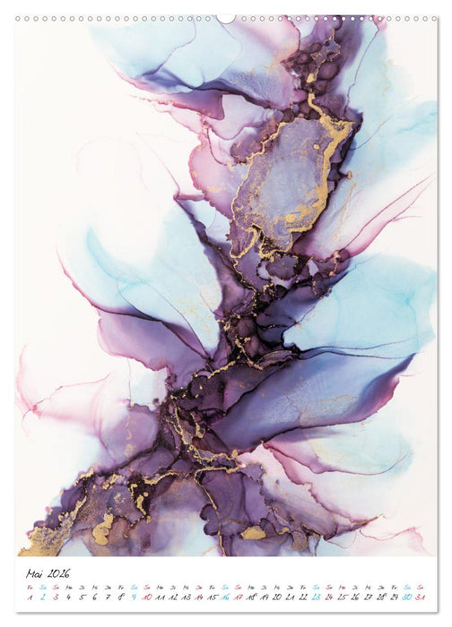 Abstrake Malerei (CALVENDO Wandkalender 2026)