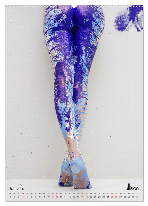 Farbspiele – Farben haben lange Beine (CALVENDO Premium Wandkalender 2026)