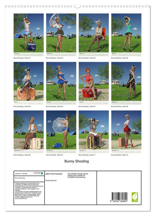 Bunny Shooting (CALVENDO Wandkalender 2026)