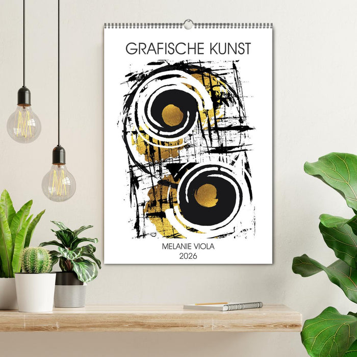 GRAFISCHE KUNST (CALVENDO Wandkalender 2026)