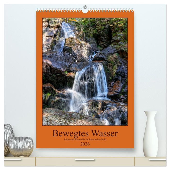 Bewegtes Wasser (CALVENDO Premium Wandkalender 2026)