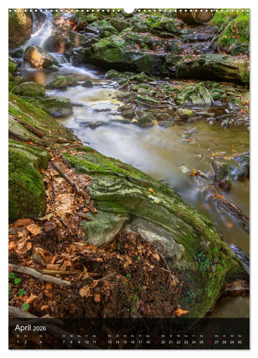 Bewegtes Wasser (CALVENDO Premium Wandkalender 2026)