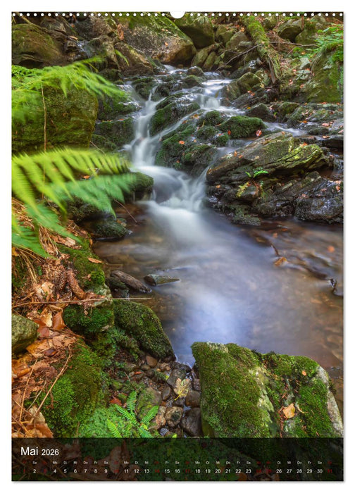 Bewegtes Wasser (CALVENDO Premium Wandkalender 2026)
