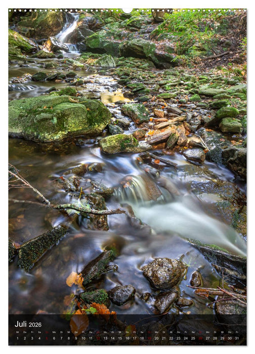 Bewegtes Wasser (CALVENDO Premium Wandkalender 2026)