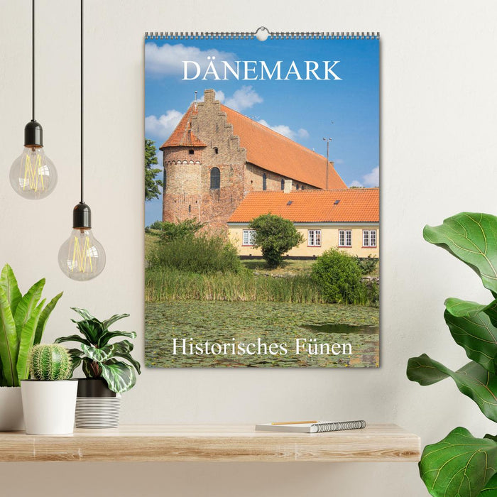 Dänemark - Historisches Fünen (CALVENDO Wandkalender 2026)