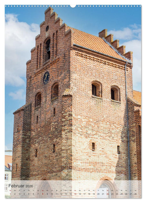 Dänemark - Historisches Fünen (CALVENDO Wandkalender 2026)