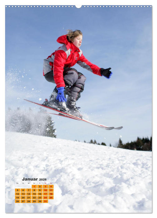 Bewegung ist das A und O (CALVENDO Wandkalender 2026)