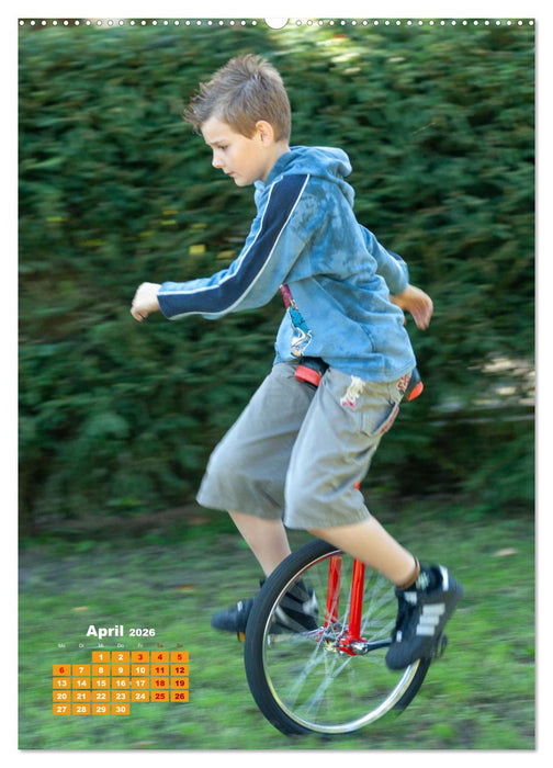 Bewegung ist das A und O (CALVENDO Wandkalender 2026)