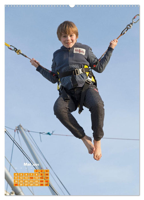 Bewegung ist das A und O (CALVENDO Wandkalender 2026)