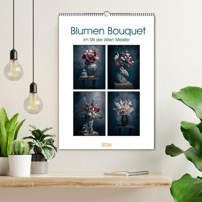Blumen Bouquet (CALVENDO Wandkalender 2026)
