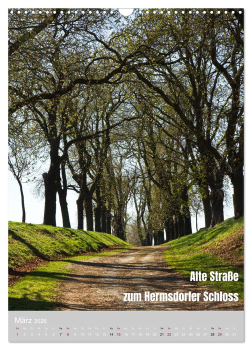 Traumpfade - Schöne Heimat Sachsen (CALVENDO Wandkalender 2026)