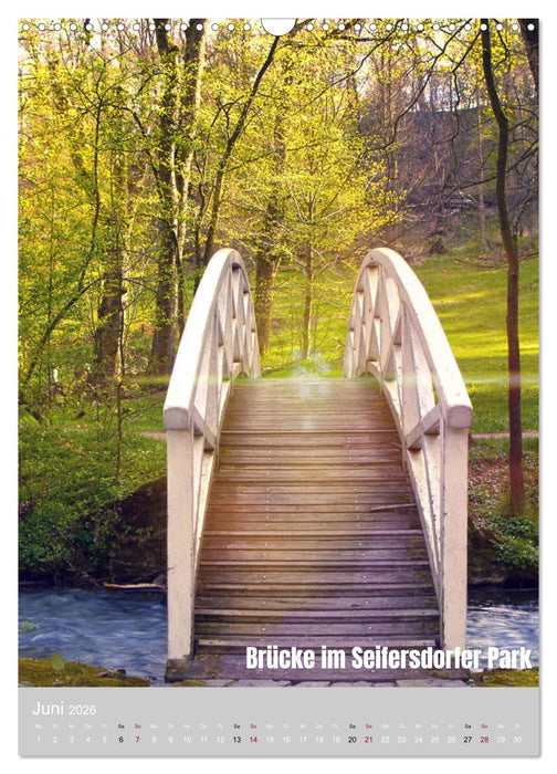 Traumpfade - Schöne Heimat Sachsen (CALVENDO Wandkalender 2026)