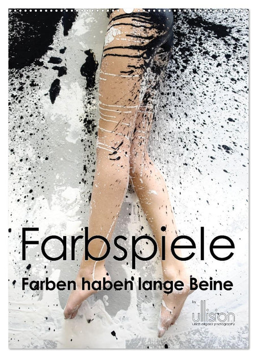 Farbspiele – Farben haben lange Beine (CALVENDO Wandkalender 2026)
