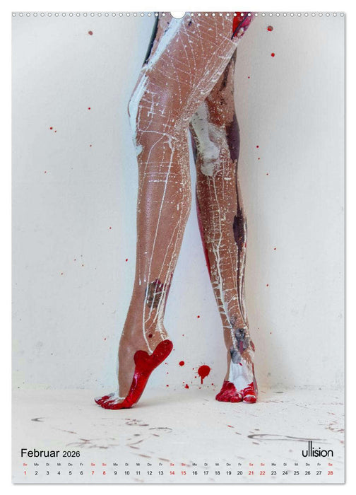 Farbspiele – Farben haben lange Beine (CALVENDO Wandkalender 2026)