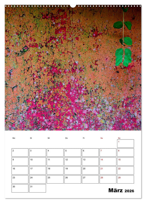 Mauerblümchen - Poesie im Alltäglichen als Monatsplaner (CALVENDO Wandkalender 2026)