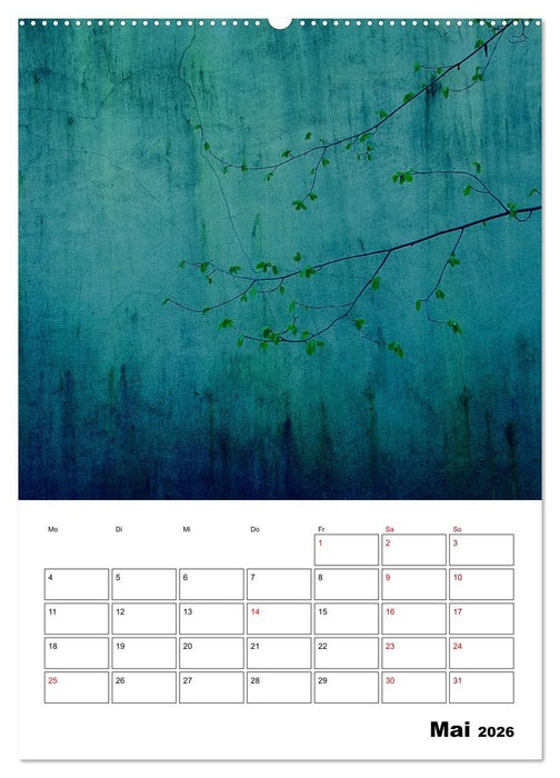 Mauerblümchen - Poesie im Alltäglichen als Monatsplaner (CALVENDO Wandkalender 2026)