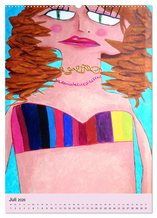 RABUNTEL KIND und KUNST inszeniert von KATHRIN SCHWERTNER (CALVENDO Premium Wandkalender 2026)